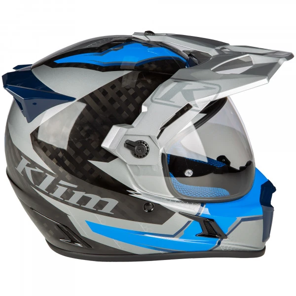 Klim Krios Pro Adventure Helmet - Ventura Electric Blue 7 Klim Krios Pro Adventure Helmet - Ventura Electric Blue - Image 5