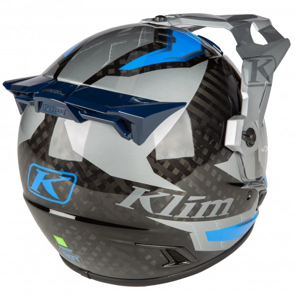 Klim Krios Pro Adventure Helmet - Ventura Electric Blue 10 Klim Krios Pro Adventure Helmet - Ventura Electric Blue - Image 8