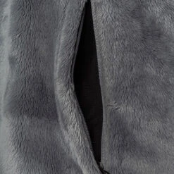 Klim Ladies Cascade 1/4 Zip Top - Monument Grey -Klim Sales Store klim ladies cascade 1 4 zip top monument grey crystal blue detail6