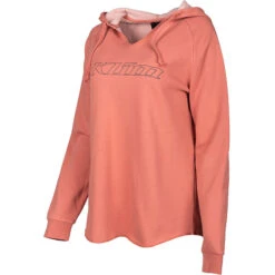 Klim Ladies Coast Hoodie - Dusty Rose / Asphalt