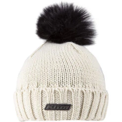 Klim Ladies Pom Beanie -Klim Sales Store klim ladies pom beanie natural black