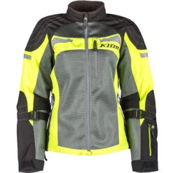 Klim Ladies Avalon Textile Jacket - Black / Fluo Yellow