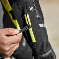 Klim Ladies Gore-Tex Latitude Textile Jacket - Hi-Vis -Klim Sales Store klim ladies jacket latitude hi vis lifestyle5