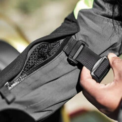 Klim Ladies Gore-Tex Latitude Textile Jacket - Hi-Vis -Klim Sales Store klim ladies jacket latitude hi vis lifestyle6