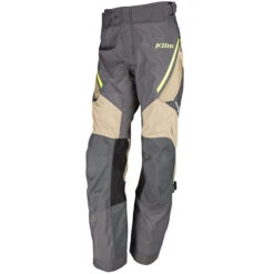 Klim Ladies Artemis Gore-Tex Textile Pants - Black / Tan / Fluo Yellow
