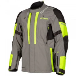 Klim Latitude Gore-Tex Jacket - Castlerock / Hi-Vis -Klim Sales Store klim latitude textile jacket castlerock hi vis detail2