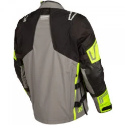 Klim Latitude Gore-Tex Jacket - Castlerock / Hi-Vis -Klim Sales Store klim latitude textile jacket castlerock hi vis detail3