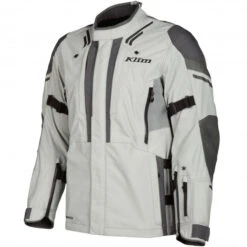 Klim Latitude Gore-Tex Jacket - Cool Gray -Klim Sales Store klim latitude textile jacket cool grey detail2
