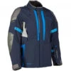 Klim Latitude Gore-Tex Jacket - Dress Blue / Electric Blue Lemonade -Klim Sales Store klim latitude textile jacket dress blue electric blue lemonade