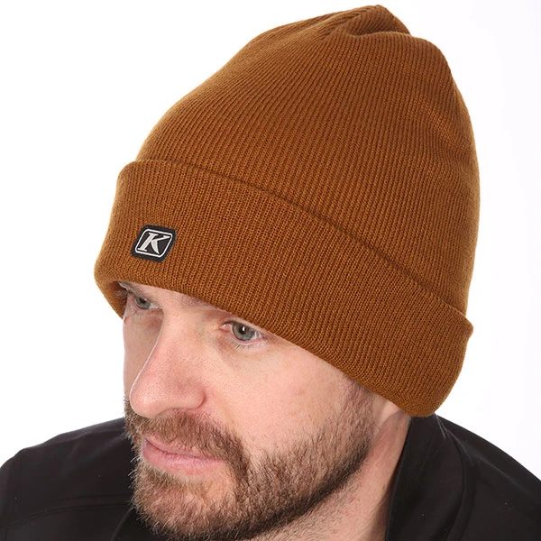Klim Ridge Insulated Beanie - Golden Brown 3 Klim Ridge Insulated Beanie - Golden Brown