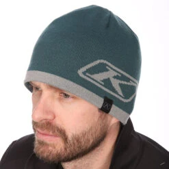 Klim Swerve Beanie - Dark Sea / Monument -Klim Sales Store klim swerve casual beanie dark sea monument