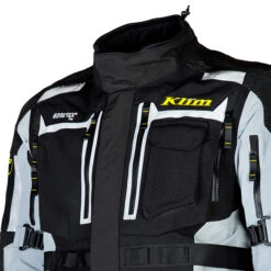Klim Gore-Tex Adventure Rally Textile Jacket - Grey -Klim Sales Store klim textile jacket adventure rally grey detail2