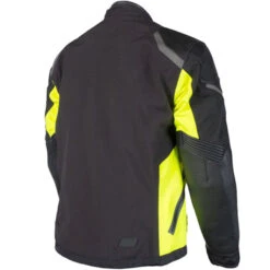 Klim Gore-Tex Apex Textile Jacket - Black / Yellow Fluo -Klim Sales Store klim textile jacket apex black yellow fluo detail1