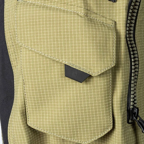 Klim Badlands Pro A3 Gore-Tex Textile Jacket - Vectran Sage / Black 8 Klim Badlands Pro A3 Gore-Tex Textile Jacket - Vectran Sage / Black - Image 6