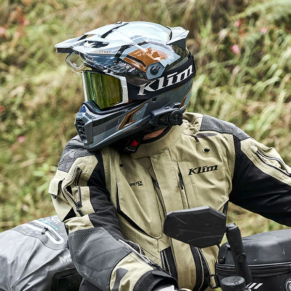 Klim Badlands Pro A3 Gore-Tex Textile Jacket - Vectran Sage / Black 10 Klim Badlands Pro A3 Gore-Tex Textile Jacket - Vectran Sage / Black - Image 8