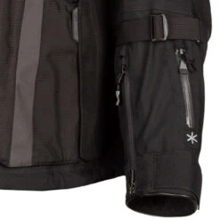 Klim Badlands Pro Gore-Tex Textile Jacket - Stealth Black 16 Klim Badlands Pro Gore-Tex Textile Jacket - Stealth Black -Klim Sales Store klim textile jacket badlands pro gore tex stealth black detail6