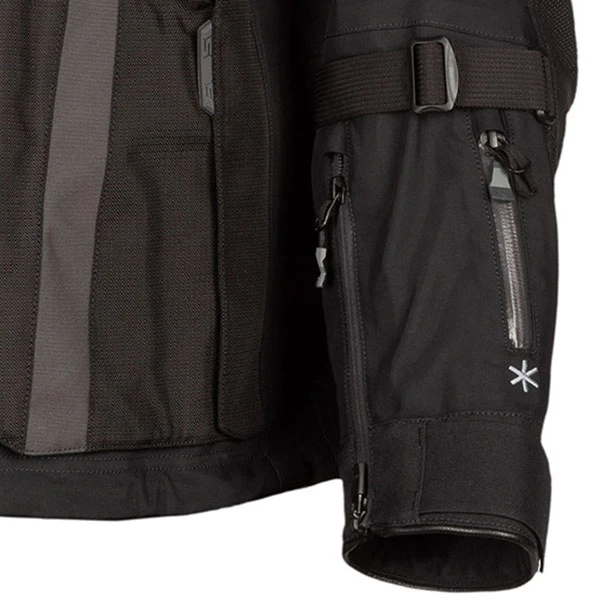 Klim Badlands Pro Gore-Tex Textile Jacket - Stealth Black 9 Klim Badlands Pro Gore-Tex Textile Jacket - Stealth Black - Image 7