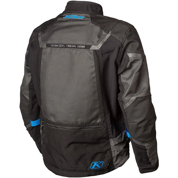 Klim Baja S4 Textile Jacket - Black / Kinetik Blue 6 Klim Baja S4 Textile Jacket - Black / Kinetik Blue - Image 4