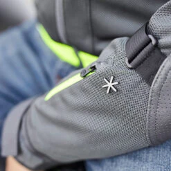 Klim Induction Pro Textile Jacket - Asphalt / Hi Vis -Klim Sales Store klim textile jacket induction pro asphalt hi vis lifestyle5