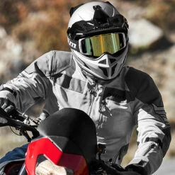 Klim Induction Pro Textile Jacket - Cool Grey -Klim Sales Store klim textile jacket induction pro cool gray lifestyle1