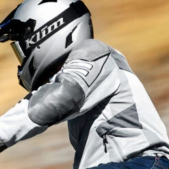 Klim Induction Pro Textile Jacket - Cool Grey -Klim Sales Store klim textile jacket induction pro cool gray lifestyle2