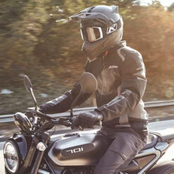 Klim Induction Textile Jacket - Stealth Black -Klim Sales Store klim textile jacket induction black lifestyle1