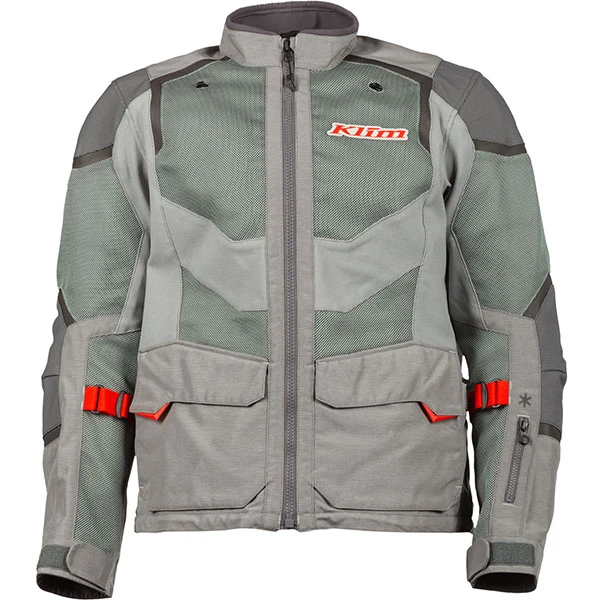 Klim Baja S4 Textile Jacket - Cool Grey / Redrock 3 Klim Baja S4 Textile Jacket - Cool Grey / Redrock