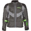 Klim Baja S4 Textile Jacket - Grey / Electrik Gecko