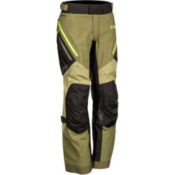 Klim Ladies Artemis Gore-Tex Textile Trousers - Sage / Hi Viz -Klim Sales Store klim textile trousers ladies artemis sage hi viz detail2