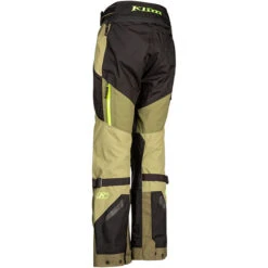 Klim Ladies Artemis Gore-Tex Textile Trousers - Sage / Hi Viz -Klim Sales Store klim textile trousers ladies artemis sage hi viz detail3