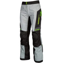 Klim Traverse Gore-Tex CE Textile Trousers - Grey / Electrik Gecko