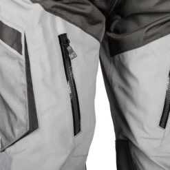 Klim Badlands Pro Gore-Tex Textile Trousers - Monument Grey -Klim Sales Store klim trouser textile badlands pro gore tex monument grey detail6