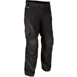 Klim Badlands Pro Gore-Tex Textile Trousers - Stealth Black -Klim Sales Store klim trouser textile badlands pro gore tex stealth black detail2