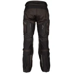 Klim Badlands Pro Gore-Tex Textile Trousers - Stealth Black -Klim Sales Store klim trouser textile badlands pro gore tex stealth black detail3