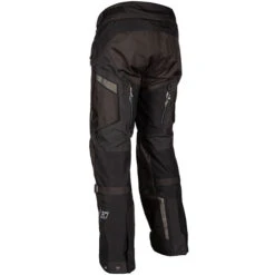 Klim Badlands Pro Gore-Tex Textile Trousers - Stealth Black -Klim Sales Store klim trouser textile badlands pro gore tex stealth black detail5